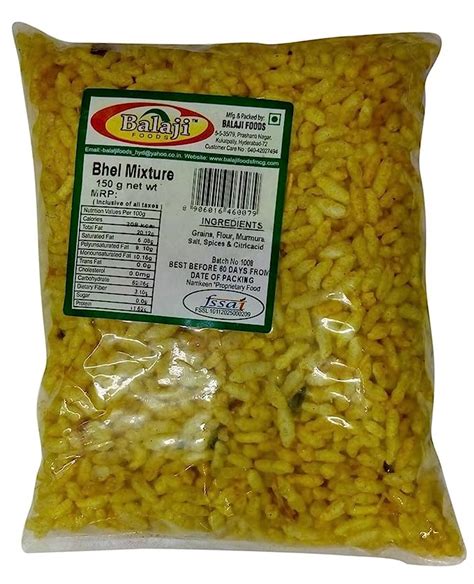 Balaji Namkeen Bhel Mixture G Pouch Amazon In Grocery