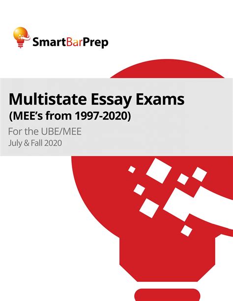 Past MEE Exams cover (July 2020) - SmartBarPrep.com