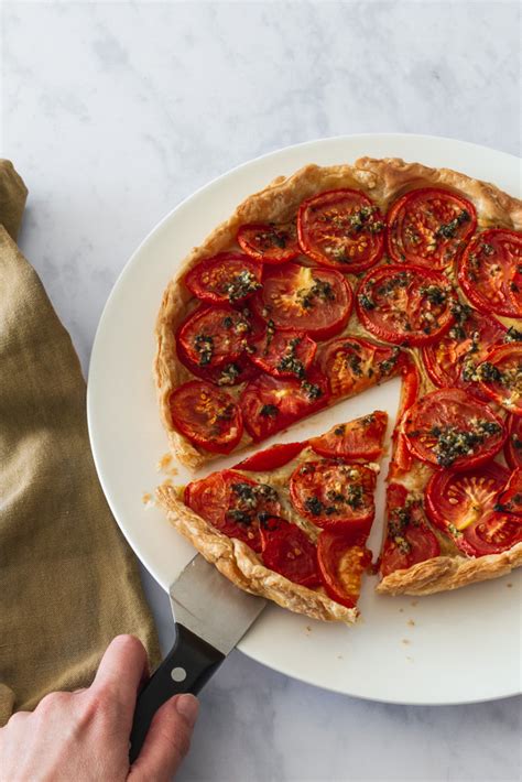 French Tomato And Mustard Tart Recipe