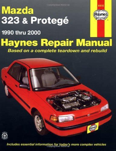 Mazda 323 And Protege 1990 2000 Haynes Repair Manuals Haynes