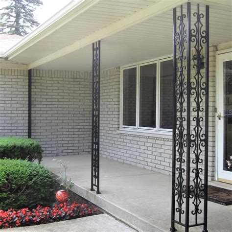 Wrought Iron Porch Columns Photos And Ideas Houzz