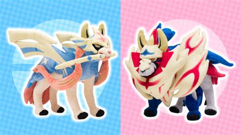 Pokemon Center Zacian Zamazenta And Lifesize Galar Starter Plushies