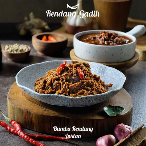 RENDANG GADIH Bumbu Rendang Instan 250 Gram