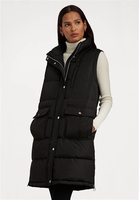 Lauren Ralph Lauren Insulated Vest Veste Sans Manches Black Noir Zalando Be