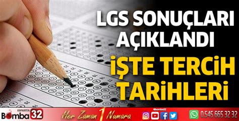 LGS sonuçları açıklandı