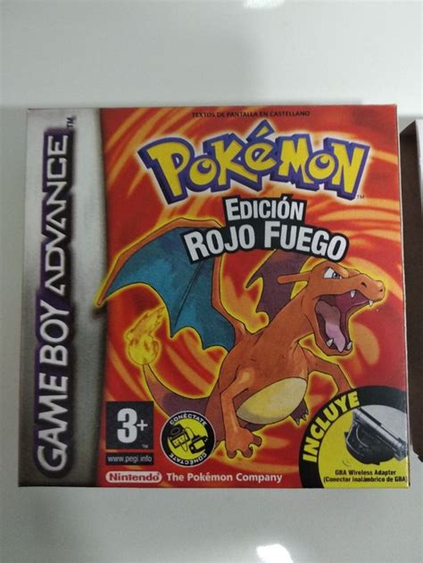 Juego Pokemon Rojo Fuego Game Boy Advance GBA de segunda mano por 59,95 € en Madrid en WALLAPOP