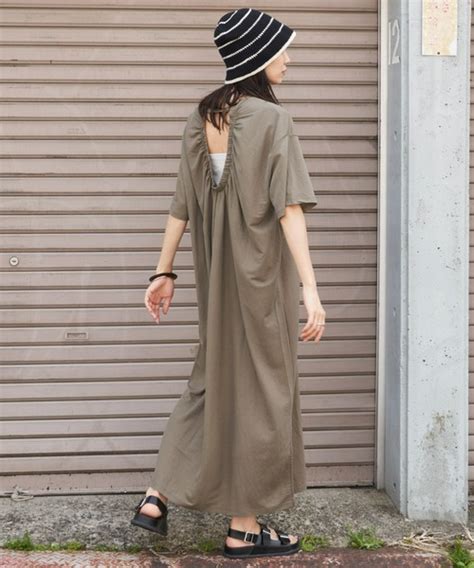 Auntie Rosa Holiday（アンティローザホリデー）の「バックギャザーカノコワンピース（ワンピース）」 Wear