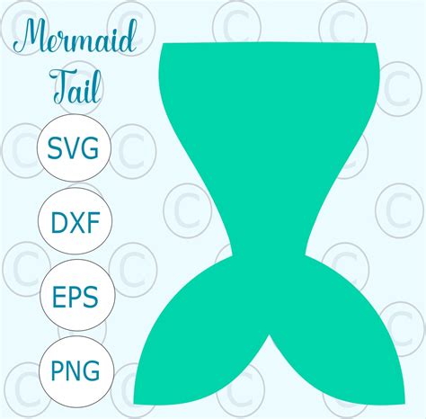 Mermaid Tail Outline | Free download on ClipArtMag