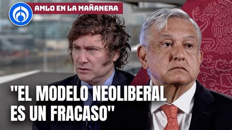 Amlo Evita Hablar Del Gobierno Milei Pero Manda Recado Al Fmi Youtube