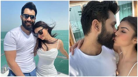 Mouni Roy Wishes Husband Suraj Nambiar On His Birthday By Kissing Him