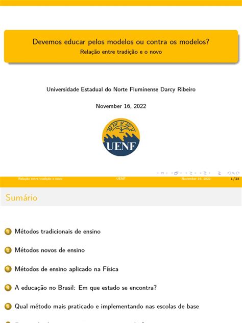 Ensino Tradicional Vs Moderno Pdf Aprendizado Método De Ensino