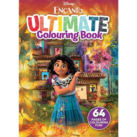 Disney Encanto Ultimate Colouring Book Big W