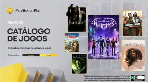 PS Plus Extra e Deluxe jogos de outubro estão disponíveis