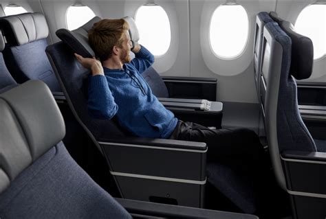 Nieuwe Premium Economy Cabine Finnair Aan Boord Van De Airbus A350 900