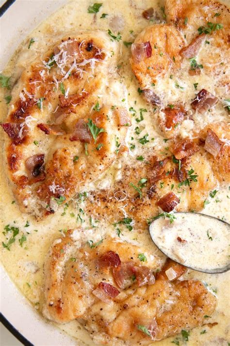 Creamy Bacon Chicken The Forked Spoon