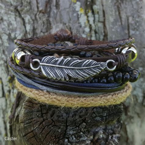 Leather Wrap Cuff Etsy