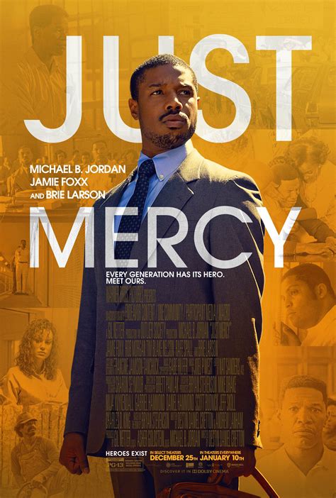 Just Mercy 2 Of 4 Mega Sized Movie Poster Image Imp Awards