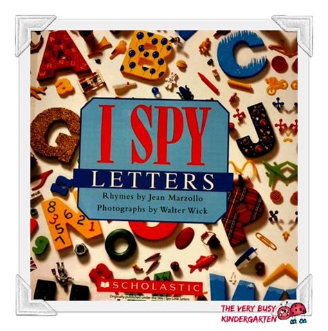 I Spy Letters Printable