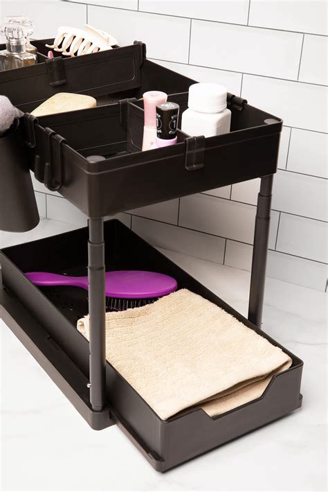 Organizer Designs Under Sink Organizer – 2-Tier Adjustable Under Sink ...