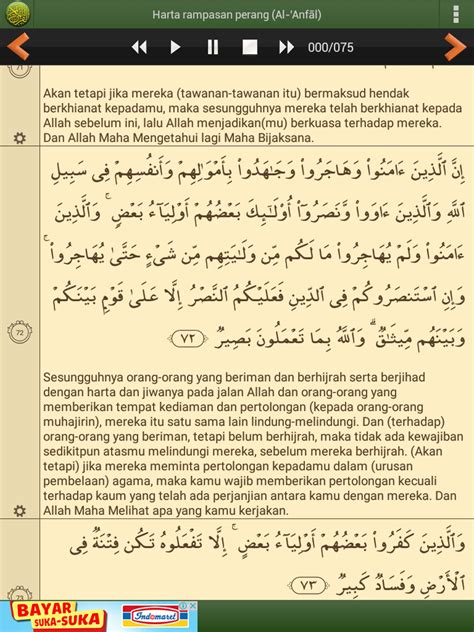 Latin Surah Al Anfal Ayat Beserta Artinya Rizal Hadizan