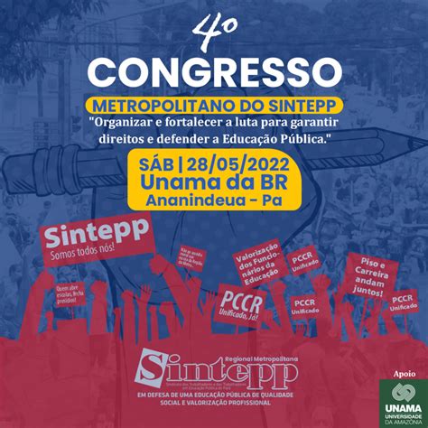 Sintepp Sindicato Dos Trabalhadores Em Educação Pública Do Estado Do Pará