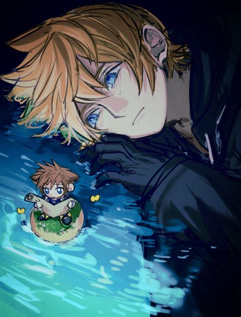 Sora And Roxas Kingdom Hearts And More Drawn By Nishinsobha Danbooru