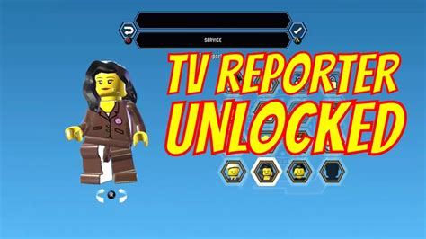 Lego City Undercover Remastered Tv Reporter Unlock Location And Free Roam Gameplay Youtube