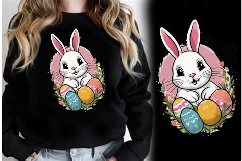 Easter Rabbit Bunny T Shirt Design Graphic By T Shirt Design Store