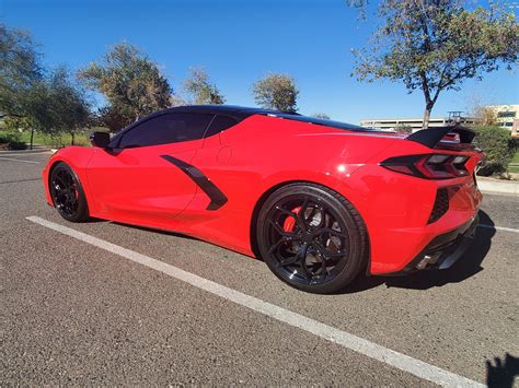 Pictures Of C8 Coup Roof Wrapped Corvetteforum Chevrolet Corvette Forum Discussion