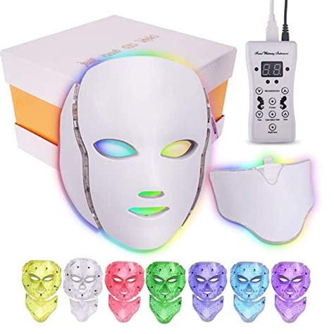 Mascara Led 7 Colores Con Cuello Centro Holístico Santa Sofia