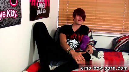 Gay Boy Emo Twink Gorgeous Floppy Haired And With A Pierced Lip Rhys