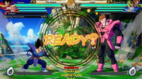 PC DBFZ 12 The Raven Vs Lucar Amazing Set YouTube