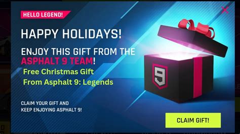 Asphalt 9 Legends Claiming The Free Christmas Gift Let S See What I