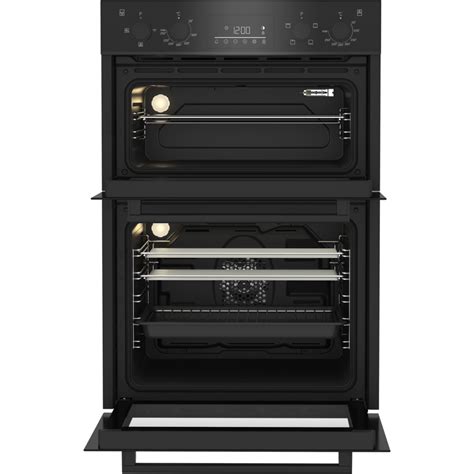 Beko Bbdf B Built In Electric Double Oven Black Appliances