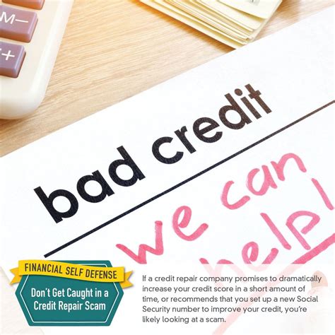 Beware Of A Credit Repair Scam