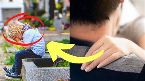 Boy Cries At His Mom S Grave Saying Take Me With You Until He Feels