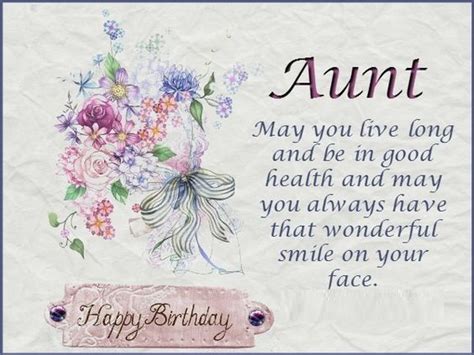 Happy Birthday Auntie - Lovely Birthday Wishes For Aunt