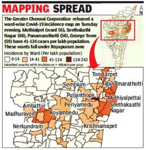 Coronavirus In Chennai Of 200 Wards 31 Record No Covid 19 Case In