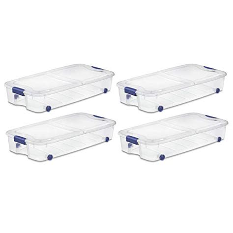 Sterilite 66 Qt62 L Ultra Storage Box Case Of 4 Pricepulse