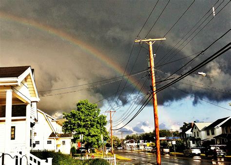 Crazy storm clouds. : pics