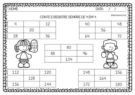 Sequência numérica 2º ano