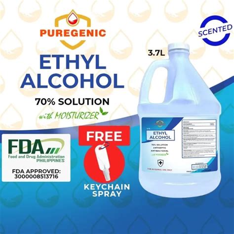 Gskc 70 Ethyl Alcohol 1 Gallon Moisturizer Antiseptic Disinfectant