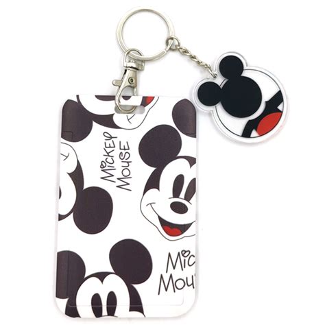 Porte Badge Porte Cl S Mickey Mouse Disney Porte Badge Tour De Cou