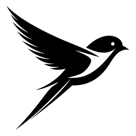 Premium Vector Swallow Bird Icon Simple Illustration Of Swallow Bird