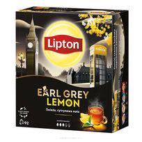 Lipton Earl Grey Lemon Herbata Czarna Torebek Lipton Sklep