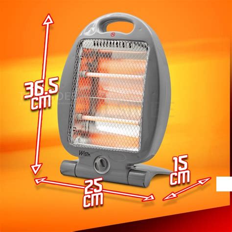 WARMTECH Halogen Heater 800W Toolsidee Co Uk