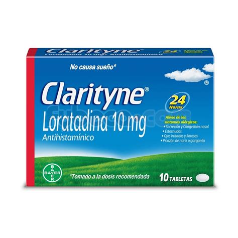 Clarityne Tabs 10mg C10 Suelta Fybeca