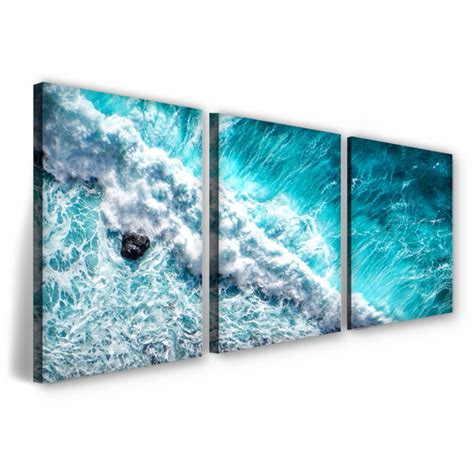 Quadro Decorativo Canvas Sala Quarto Paisagem Mar Praia Elo