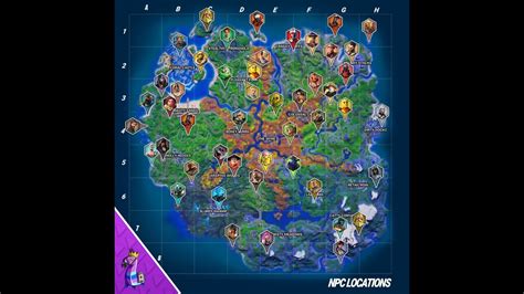 How To Unlock All 46 Bosses And Npc Character Locations Guide Fortnite