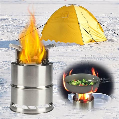 Outdoor Holzofen Zum Kochen Campingkocher Ohne Gas Und Strom Zeltofen